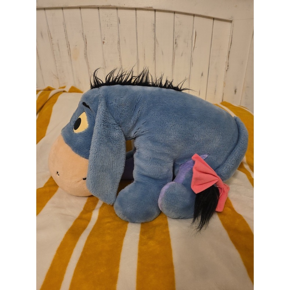 Disney Eeyore Winnie The‎ Pooh Collectible Large Plush Mattel Removable Tail